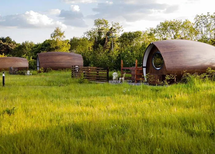 Hidden Acres- Luxury Glamping Pod Mint Holiday home