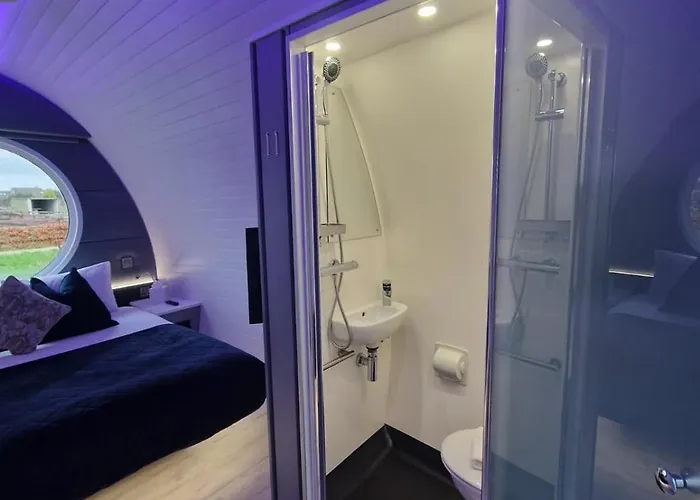 Hidden Acres- Luxury Glamping Pod Mint * Malahide